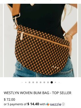 FIRM PRICE Pretty simple Westlyn bag new $72